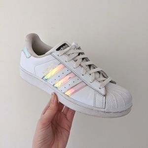 Holographic Adidas superstar